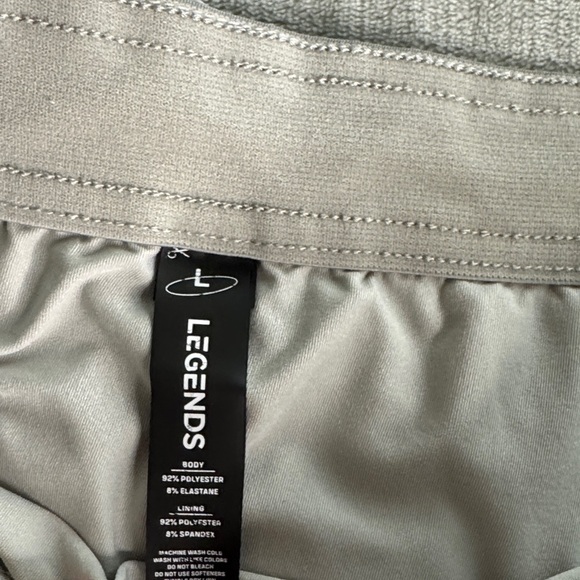 Legends Men's Gray Athletic Shorts - Picture 2 of 7